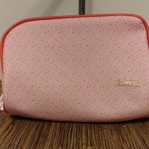 The Vintage Cosmetic Co. Pink Star Makeup Bag ✨ NWT Travel-Ready Chic